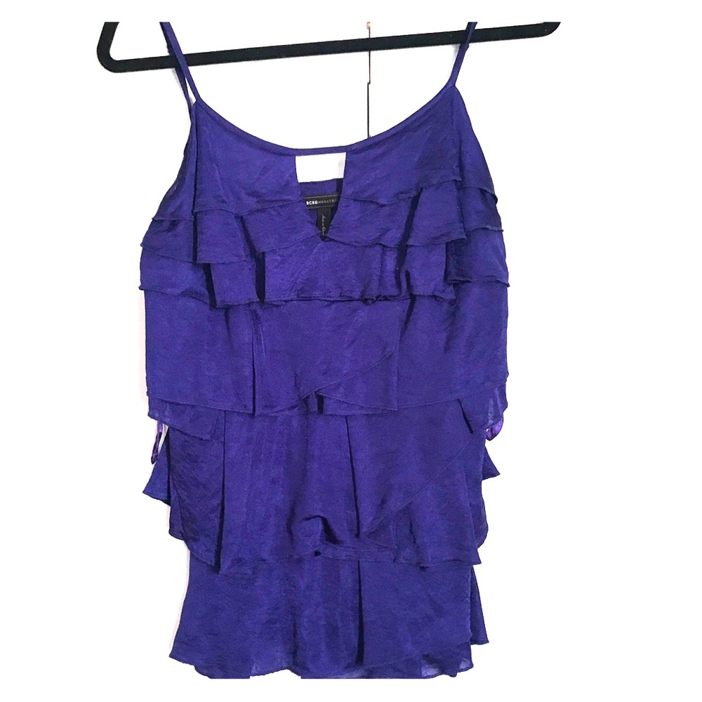 BCBG Max Azria tiered Blouse
